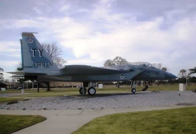 F-15A Eagle at Tyndall Air Force Base, Florida
